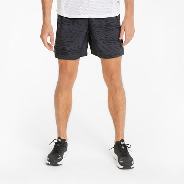 Graphic 7" Men's Running Shorts, Puma Black, extralarge-IND